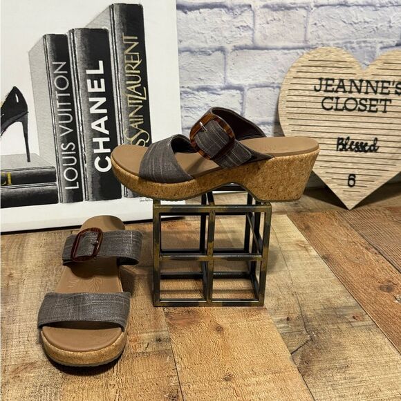 Skechers Brystol Vegan Adjustable Heeled Sandals chocolate size 11 - Picture 7 of 7